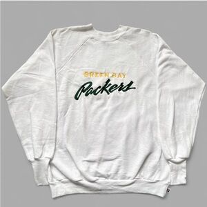 Rare Vintage 90’s Green Bay Packers NFL Logo 7 Embroidered Sweatshirt. Size XL.
